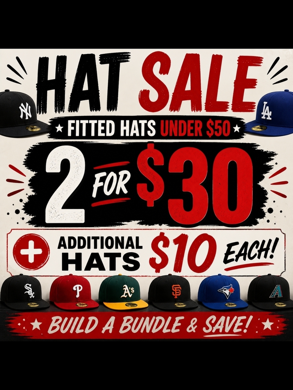 Fitted Hat Sale